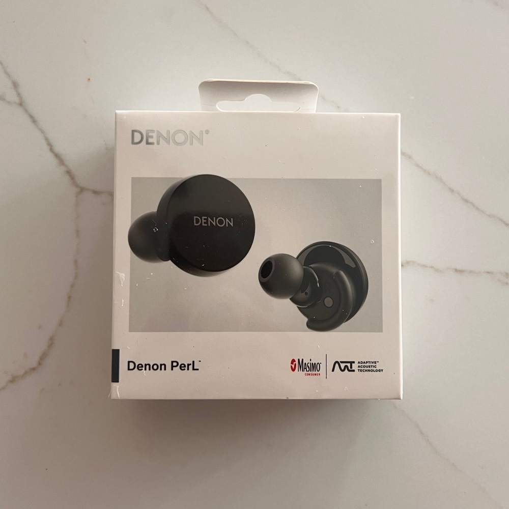 Denon PerL Pro earbuds (Brand New - Unopened)